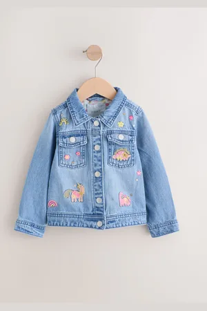 Next Unicorn Western 100% Cotton Jacket (3mths-7yrs)6 - Mois 9 (68 - 74cm)