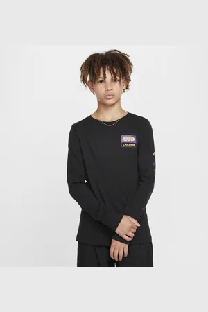 Nike T-shirt à manches longues NBA Los Angeles Lakers Essential pour ado (garçon)