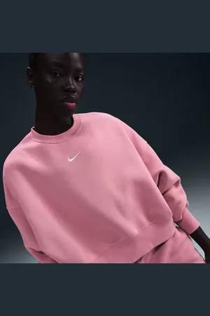 Nike Sweat ultra-oversize à col ras-du-cou Sportswear Phoenix Fleece pour femme