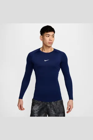 Nike Haut de fitness ajusté à manches longues Dri-FIT Pro pour homme