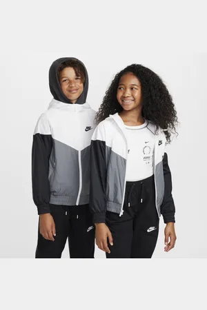 Nike Veste à capuche déperlante Sportswear Windrunner pour ado