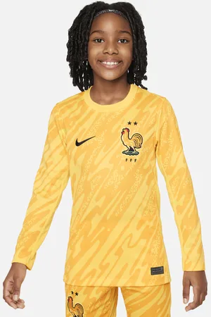 Nike Maillot de foot replica Dri-FIT FFF (Équipe masculine) 2024/25 Stadium Gardien de but pour ado