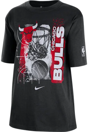 Nike T-shirt NBA Chicago Bulls Courtside pour femme