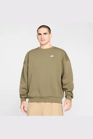 Nike Sweat oversize à col ras-du-cou en Fleece Sportswear Club pour homme
