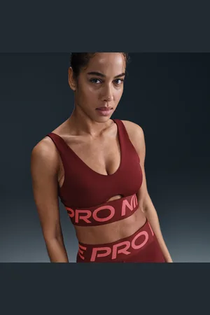 Nike Brassière de sport rembourrée à maintien normal Pro Indy Plunge pour femme