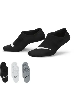 Nike Socquettes ouvertes de training Everyday Plus Lightweight pour Femme (3 paires)
