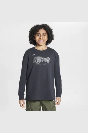 Nike T-shirt à manches longues NBA Max90 Milwaukee Bucks Essential pour ado (garçon)