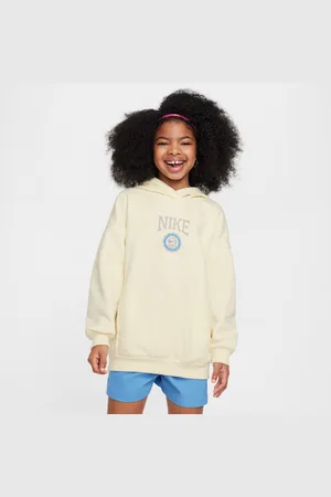 Nike Sweat à capuche oversize Sportswear Club Fleece pour fille