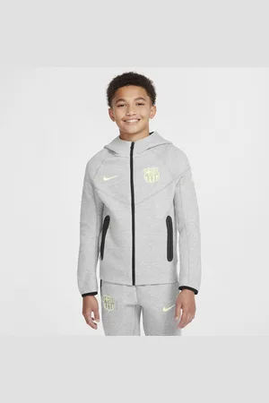 Nike Sweat à capuche et zip Football FC Barcelona Tech Fleece pour ado (garçon)