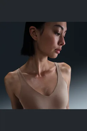 Nike Brassière de sport longue rembourrée Alate à maintien normal pour femme