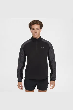 Nike Haut de running en tissu Fleece à 1/4 de zip Trail Polartec® pour homme