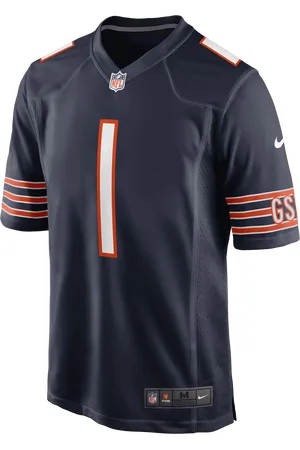 Nike Maillot de football américain NFL Chicago Bears (Justin Fields) pour homme