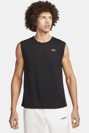 Nike Haut de running sans manches Dri-FIT Solar Chase pour homme