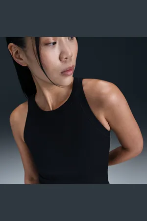 Nike Débardeur Dri-FIT Zenvy Rib pour femme