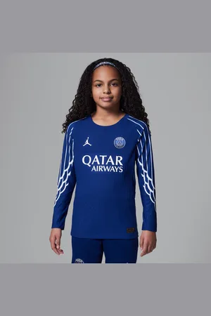 Jordan 4e maillot de foot à manches longues authentique Dri-FIT ADV Paris Saint-Germain 2024/25 Match pour ado