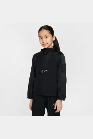 Nike Veste de survêtement de foot à capuche et demi-zip Academy pour ado