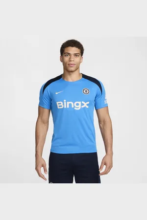 Nike Haut de foot en maille à manches courtes Dri-FIT Chelsea FC Strike pour homme