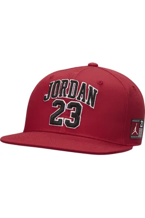 Jordan Casquette à visière plate et motif maillot pour ado