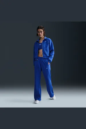 Nike Pantalon en maille coupe slim à taille mi-haute Sportswear Windrunner pour femme