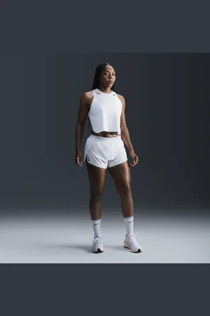 Nike Short de running taille mi-haute avec sous-short intégré Dri-FIT ADV AeroSwift 8 cm pour femme