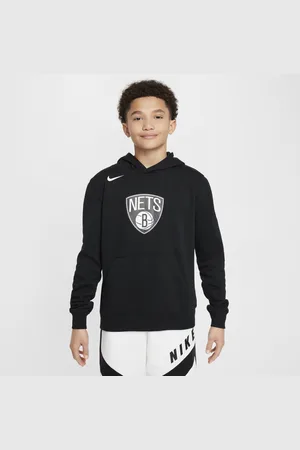 Nike Sweat à capuche NBA en tissu Fleece Brooklyn Nets Club pour ado