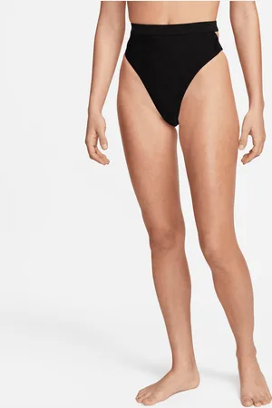 Nike Bas de bikini échancré à taille haute Swim pour femme