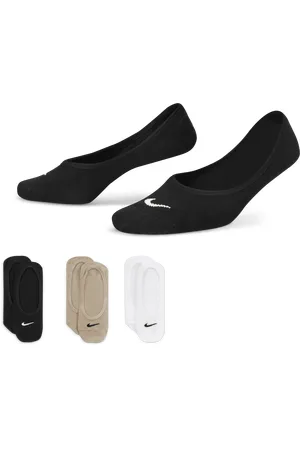 Nike Socquettes ouvertes de training Everyday Lightweight pour Femme (3 paires)
