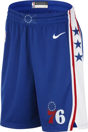 Nike Short Dri-FIT NBA Swingman Philadelphia 76ers Icon Edition pour homme