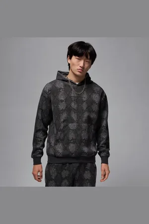 Jordan Sweat à capuche imprimé Dri-FIT Sport Hoop Fleece pour homme