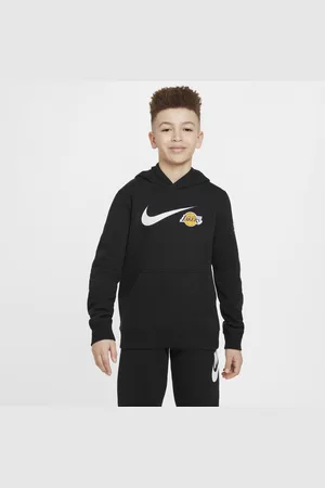 Nike Sweat à capuche NBA Los Angeles Lakers Club Fleece Essential pour ado (garçon)