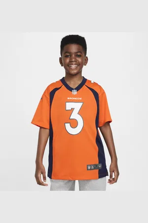 Nike Maillot de football américain NFL Denver Broncos (Russell Wilson) pour ado