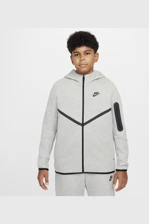 Nike Sweat à capuche et à zip Sportswear Tech Fleece pour ado (taille élargie)
