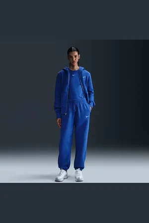 Nike Pantalon de survêtement oversize à taille haute Sportswear Phoenix Fleece pour Femme