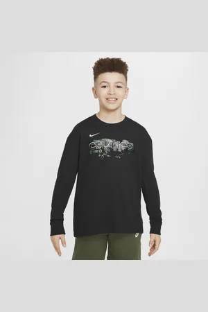 Nike T-shirt à manches longues NBA Max90 Boston Celtics Essential pour ado (garçon)