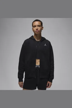 Jordan Sweat à capuche en tissu Fleece à zip Brooklyn pour femme