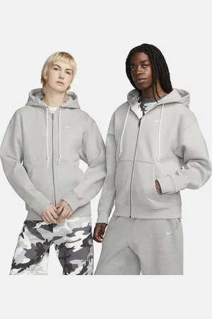 Nike Sweat à capuche à zip Solo Swoosh pour homme
