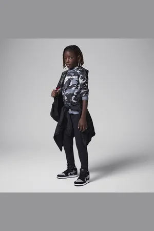 Jordan Ensemble deux pièces avec sweat à capuche camouflage en Fleece MVP pour enfant