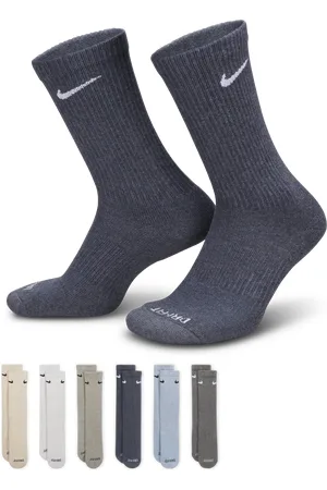 Nike Chaussettes de training mi-mollet Everyday Plus Cushioned (6 paires)
