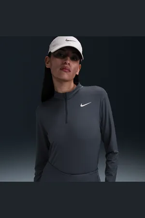 Nike Haut de golf à 1/4 de zip Dri-FIT avec protection UV Victory pour femme