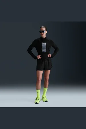 Nike Short de running 2-en-1 taille mi-haute Dri-FIT Swift pour femme