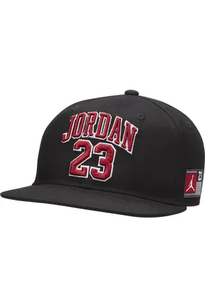 Jordan Casquette à visière plate et motif maillot pour ado