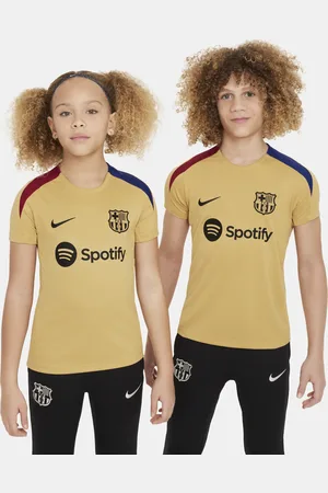 Nike Haut de foot en maille à manches courtes Dri-FIT FC Barcelona Strike pour ado