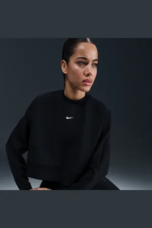 Nike Haut court à col ras-du-cou Dri-FIT Prima pour femme