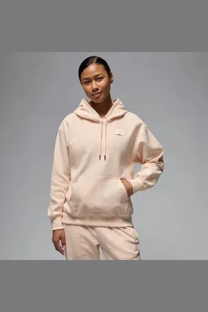Jordan Sweat à capuche doublé en satin à motif gaufré Flight Fleece pour femme