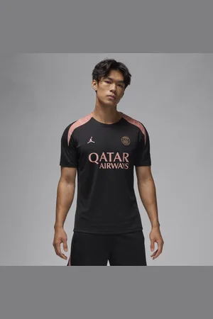 Jordan 3e haut de foot en maille à manches courtes Dri-FIT Paris Saint-Germain Strike pour homme