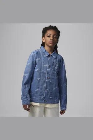Jordan Veste en denim Flight Heritage pour ado