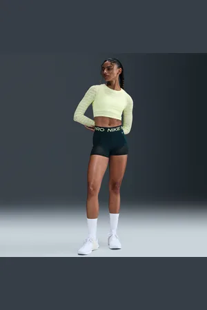 Nike Cycliste taille mi-haute à empiècements en mesh Pro 8 cm pour femme