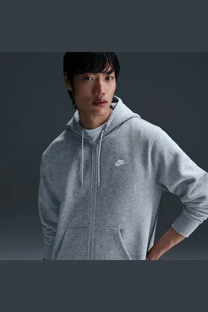 Nike Sweat à capuche en tissu Fleece à zip Club pour homme