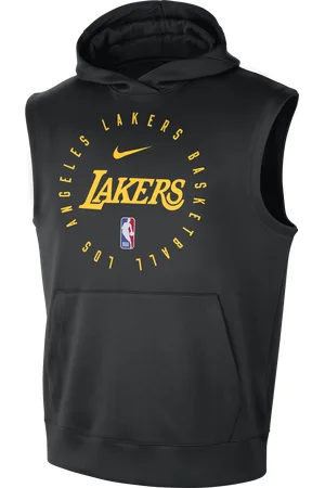 Nike Sweat à capuche sans manches Dri-FIT NBA Los Angeles Lakers Spotlight pour homme
