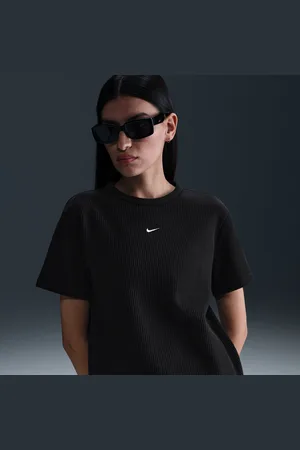 Nike Haut ample à manches courtes Sportswear Chill Waffle pour femme